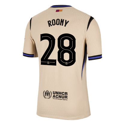 Barcelona pánsky vonkajší futbalový dres 2025/26 UCL - ROONY #28 [hráčska verzia]