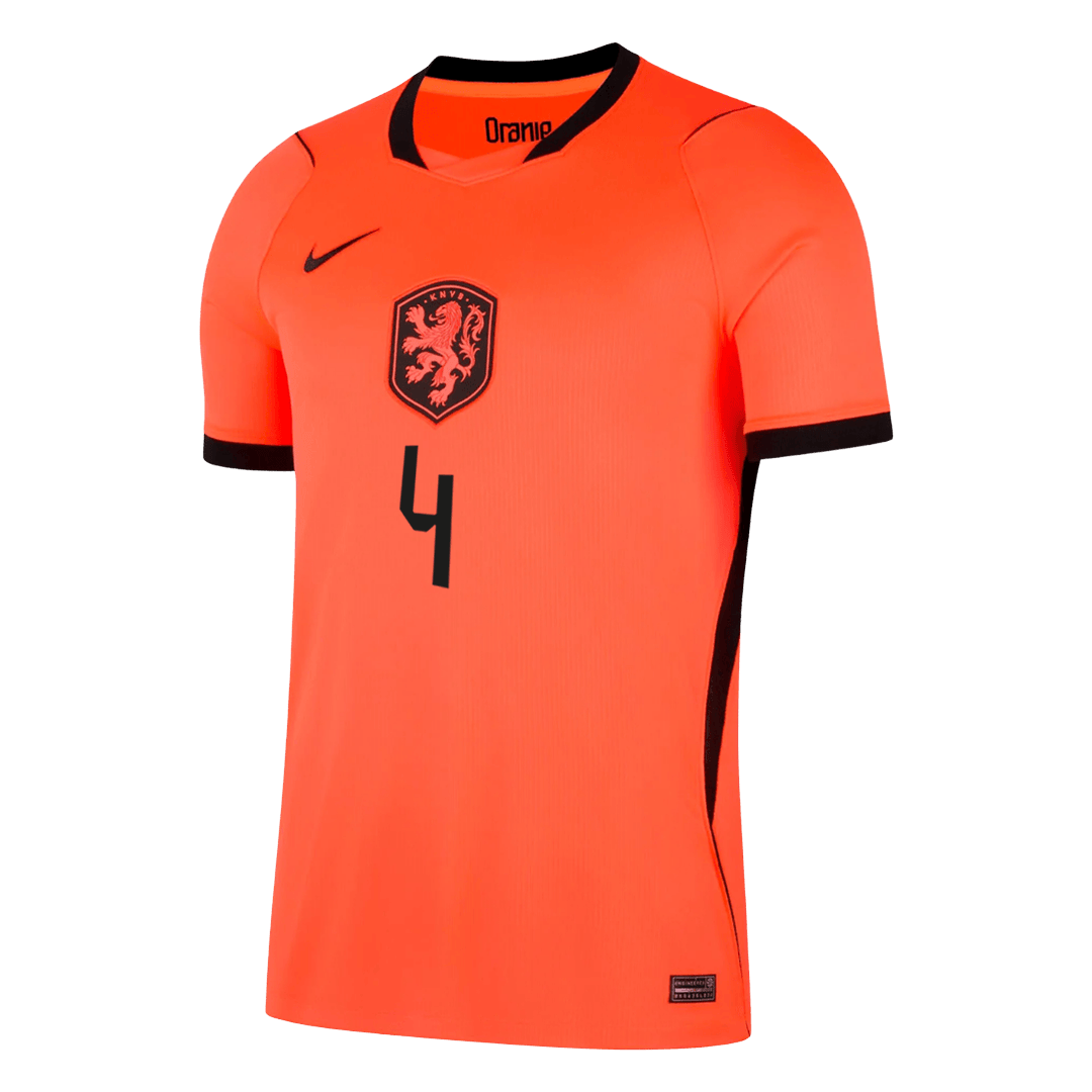 Pánske Futbalový Dres Holandsko Domáci MS 2026 - VIRGIL #4