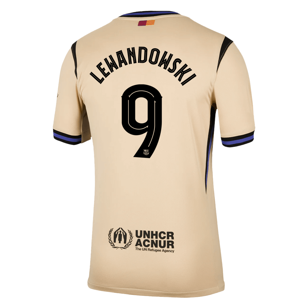 Barcelona pánsky vonkajší futbalový dres 2025/26 UCL - LEWANDOWSKI #9