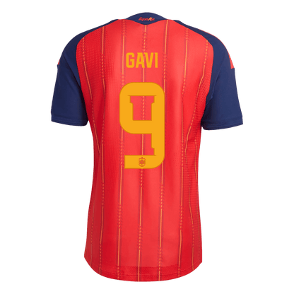 Pánske Futbalový Dres Španielsko Domáci MS 2026 Hráčska Verzia - GAVI	 #9
