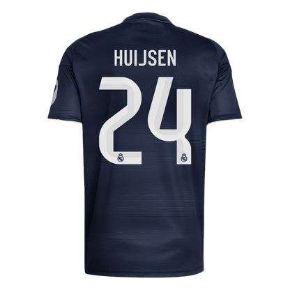 Real Madrid pánsky vonkajší futbalový dres 2025/26 - HUIJSEN #24 (Prémiová kvalita)