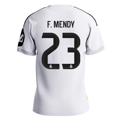 Real Madrid pánsky domáci futbalový dres 2025/26 - F.MENDY #23 [hráčska verzia] (Prémiová kvalita)