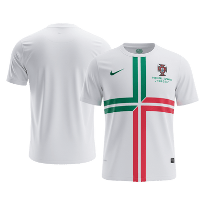 Portugalsko pánsky vonkajší retro futbalový dres 2012