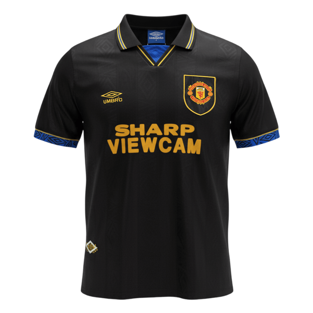 Manchester United pánsky vonkajší retro futbalový dres 1993/94