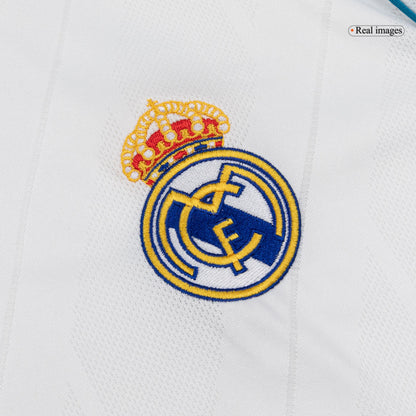 Real Madrid pánsky domáci retro futbalový dres s dlhými rukávmi 2017/18 - SERGIO RAMOS #4