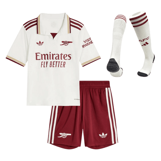 Detské Futbalový komplet Arsenal Tretí 2025/26