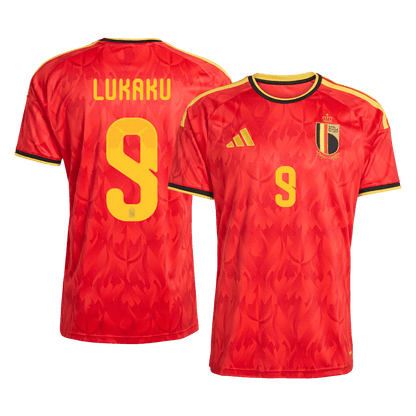 Pánske Futbalový Dres Belgicko Domáci MS 2026 - LUKAKU #9