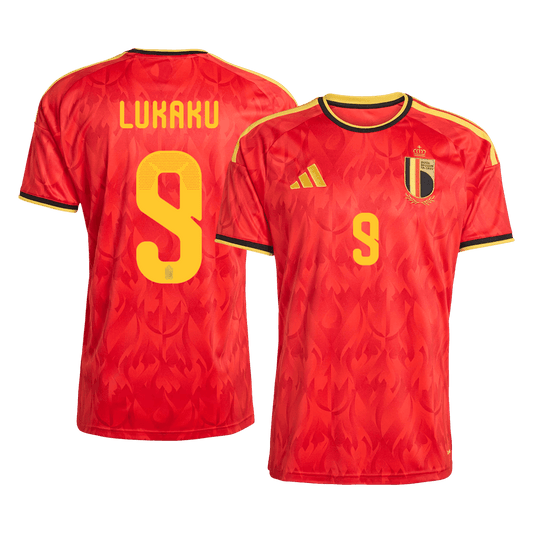 Pánske Futbalový Dres Belgicko Domáci MS 2026 - LUKAKU #9