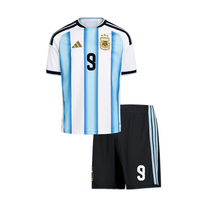 [PREMIUM] Detské Futbalová Súprava Argentína Domáci MS 2026 - J.ÁLVAREZ #9