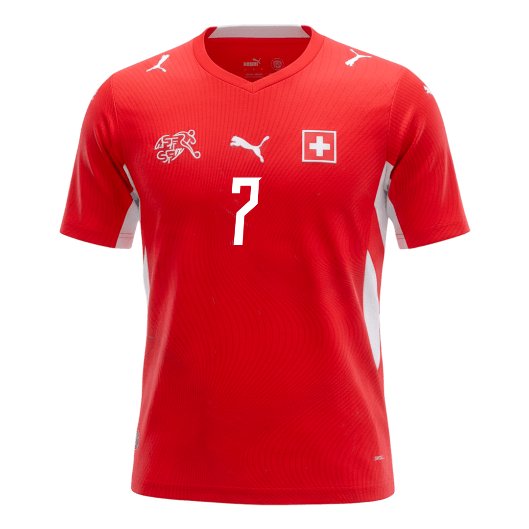 Švajčiarsko pánsky domáci futbalový dres MS 2026 - EMBOLO #7