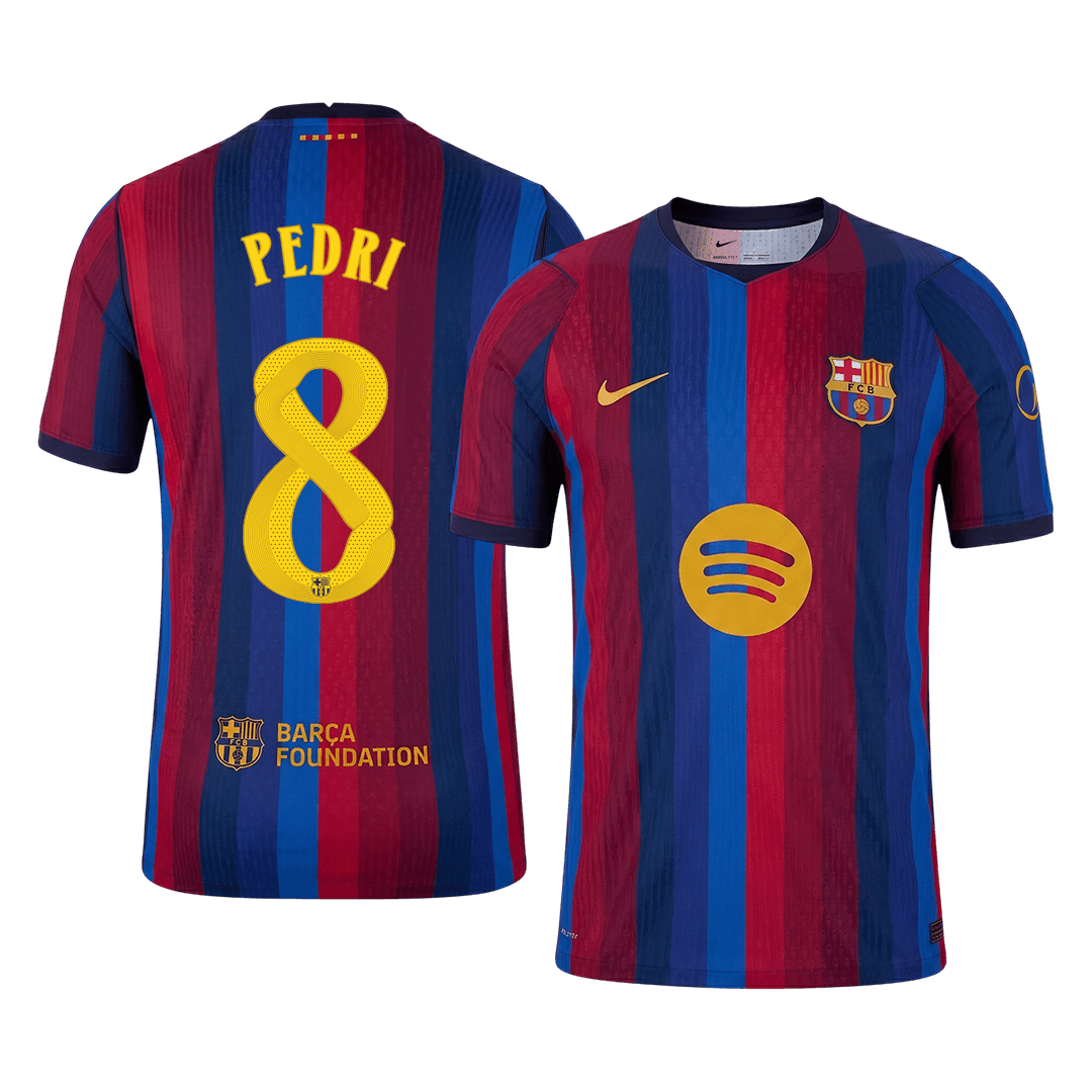 Barcelona pánsky domáci futbalový dres 2026/27 – PEDRI #8 – UCL [hráčska verzia]