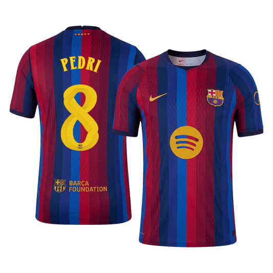 Barcelona pánsky domáci futbalový dres 2026/27 – PEDRI #8 – UCL [hráčska verzia]