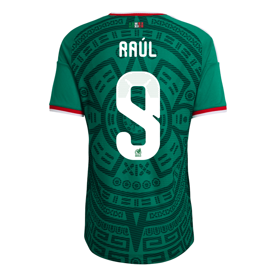 Mexiko pánsky domáci futbalový dres MS 2026 - Raúl #9 [hráčska verzia]