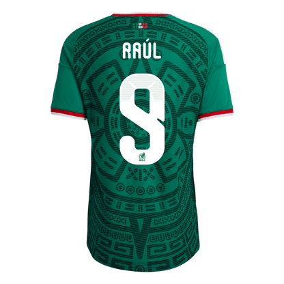Mexiko pánsky domáci futbalový dres MS 2026 - Raúl #9 [hráčska verzia]