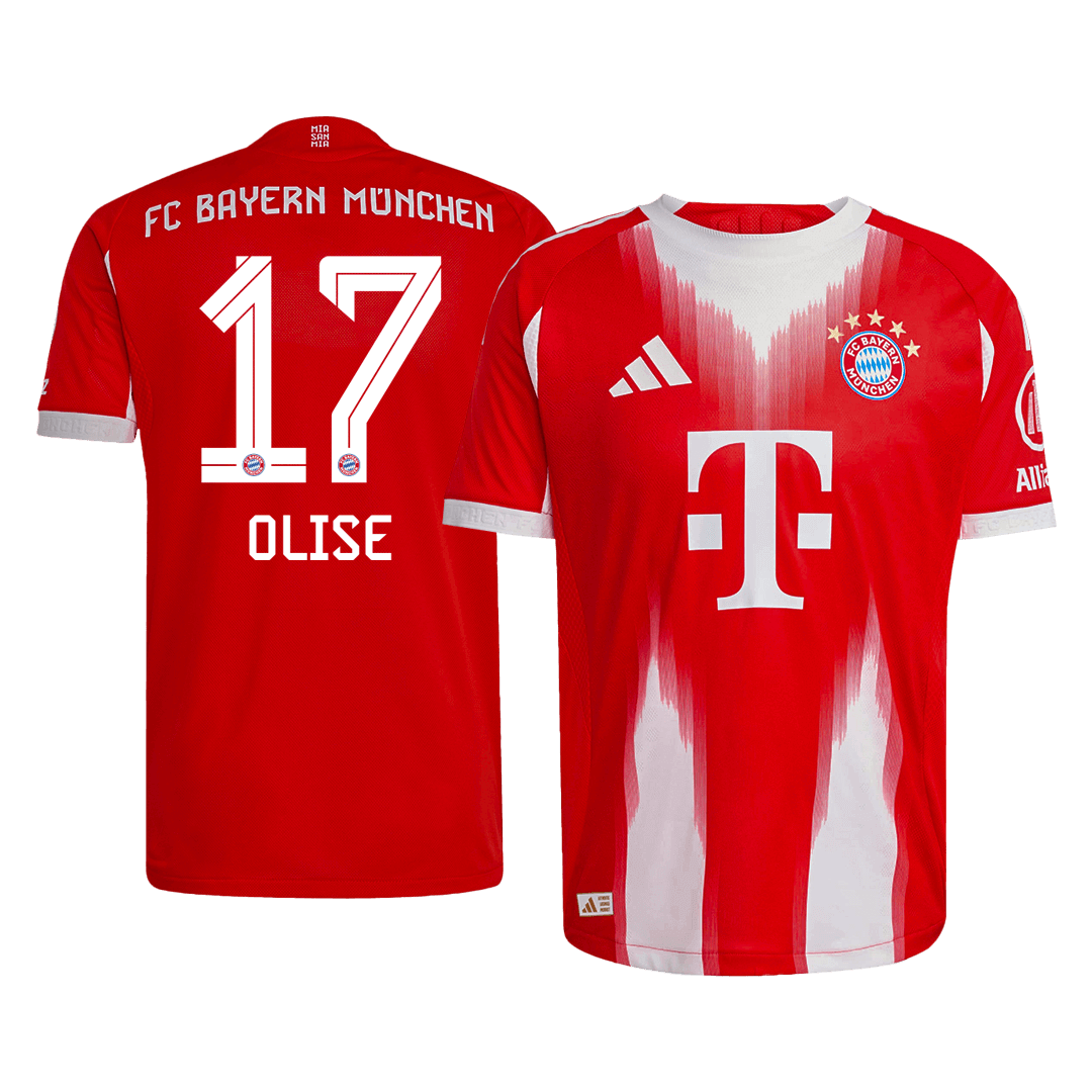 Bayern Mníchov pánsky domáci futbalový dres 2025/26 - OLISE #17 [hráčska verzia]