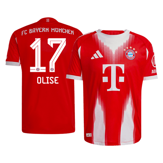 Bayern Mníchov pánsky domáci futbalový dres 2025/26 - OLISE #17 [hráčska verzia]