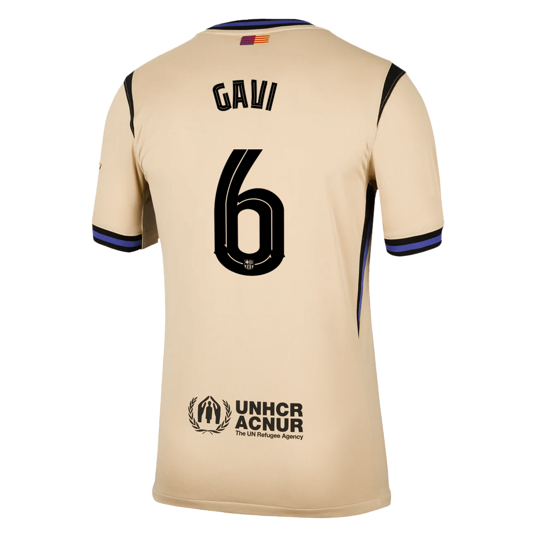 Barcelona pánsky vonkajší futbalový dres 2025/26 UCL - GAVI #6
