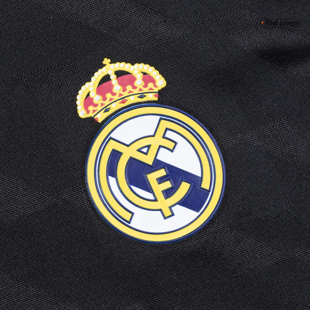 Real Madrid pánsky vonkajší retro futbalový dres s dlhými rukávmi 2011/12