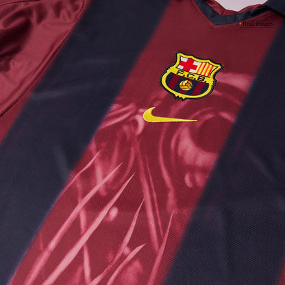 Barcelona pánsky domáci retro futbalový dres 2000/01