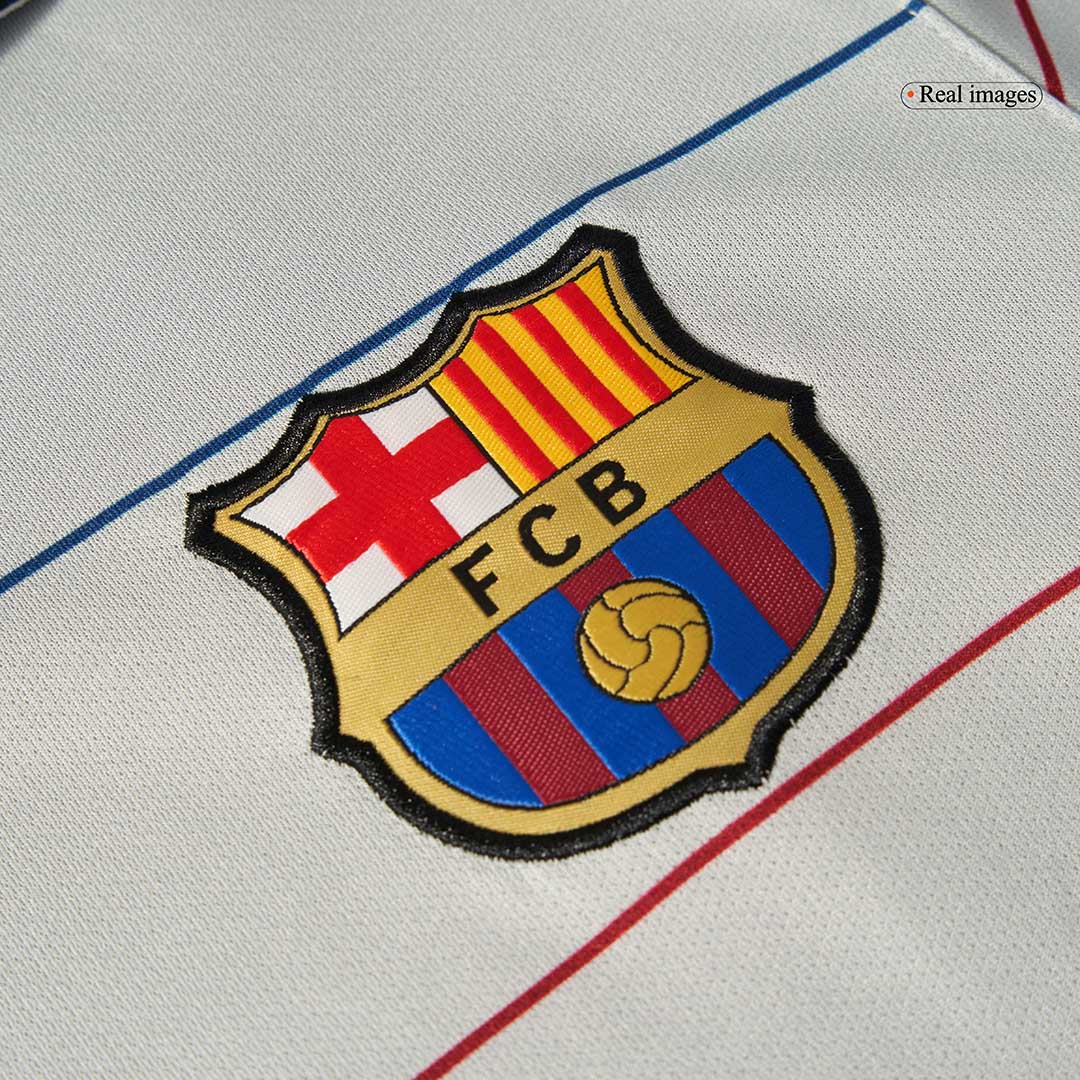 Barcelona pánsky vonkajší retro futbalový dres 2003/04