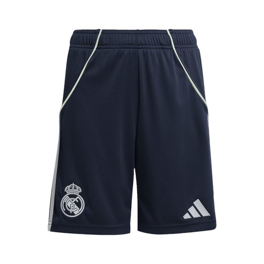 Real Madrid pánske vonkajšie futbalové šortky 2025/26