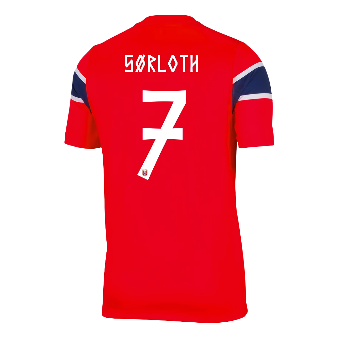 Nórsko pánsky domáci futbalový dres MS 2026 - SØRLOTH #7