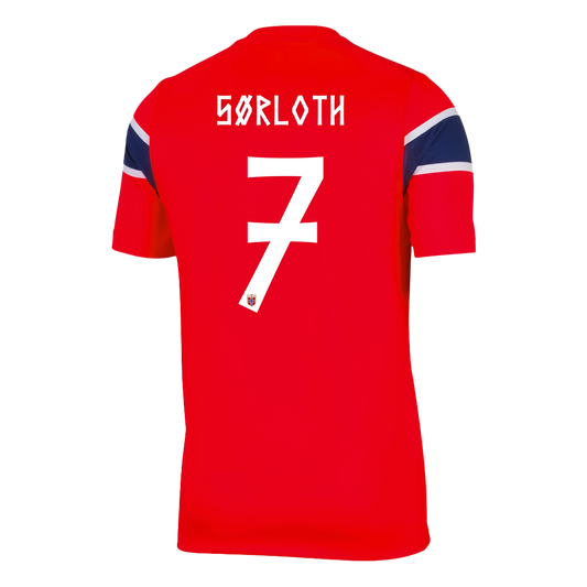 Nórsko pánsky domáci futbalový dres MS 2026 - SØRLOTH #7