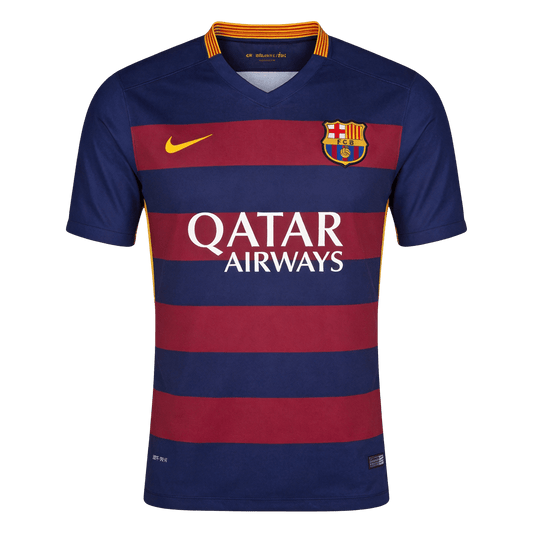 Barcelona pánsky domáci retro futbalový dres 2015/16