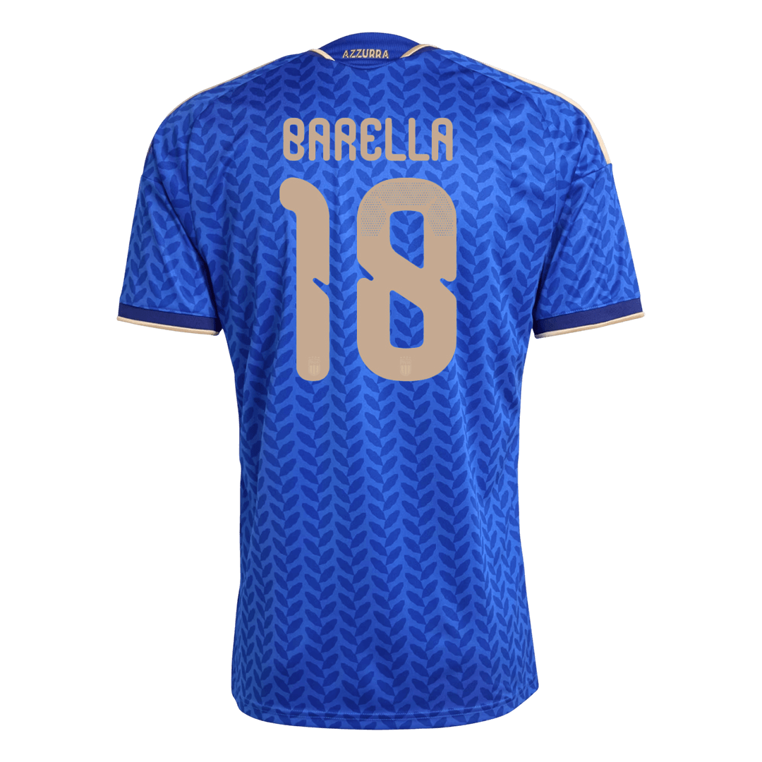 Taliansko pánsky domáci futbalový dres MS 2026 - BARELLA #18 (Prémiová kvalita)