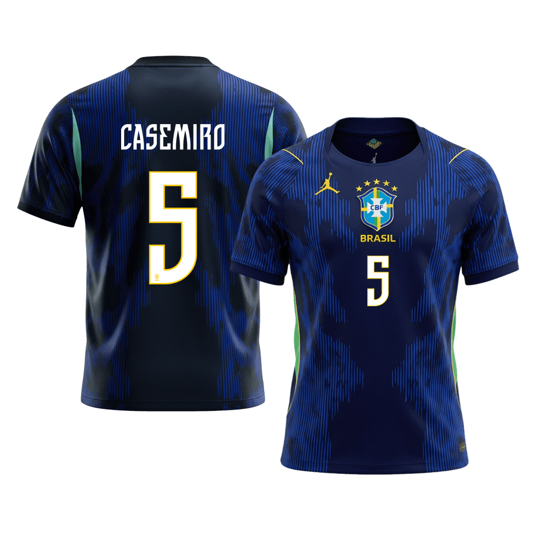 Pánske Futbalový Dres Brazília Vonkajší MS 2026 - CASEMIRO #5