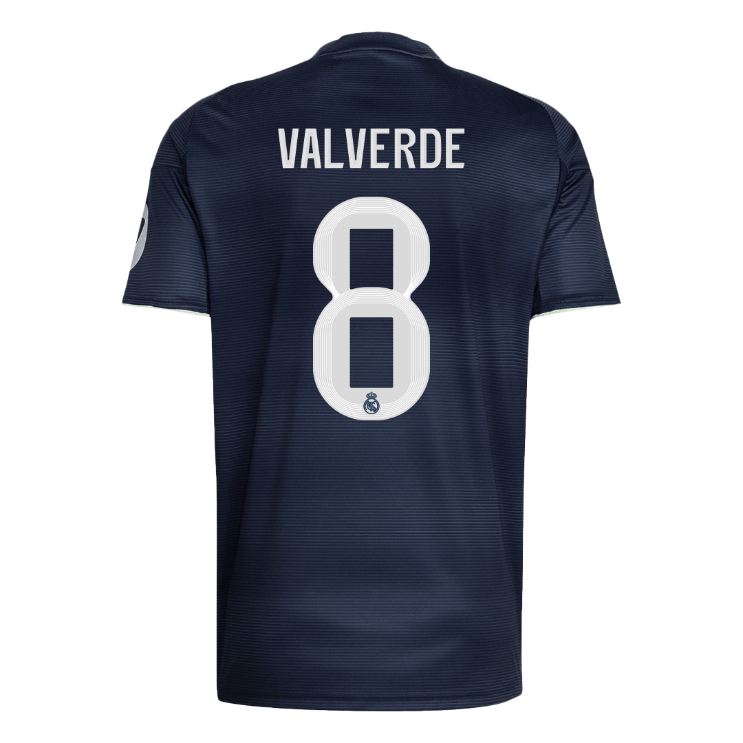 Real Madrid pánsky vonkajší futbalový dres 2025/26 - VALVERDE #8 (Prémiová kvalita)