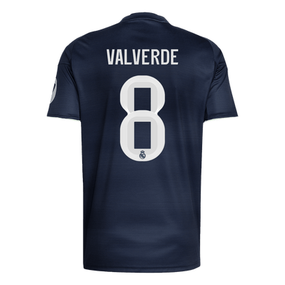 Real Madrid pánsky vonkajší futbalový dres 2025/26 - VALVERDE #8 (Prémiová kvalita)