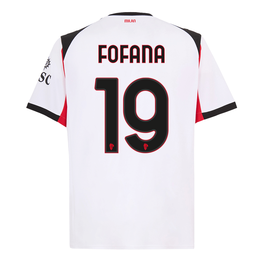 Pánske Futbalový Dres AC Miláno Vonkajší 2025/26 - FOFANA #19