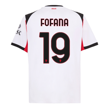 Pánske Futbalový Dres AC Miláno Vonkajší 2025/26 - FOFANA #19
