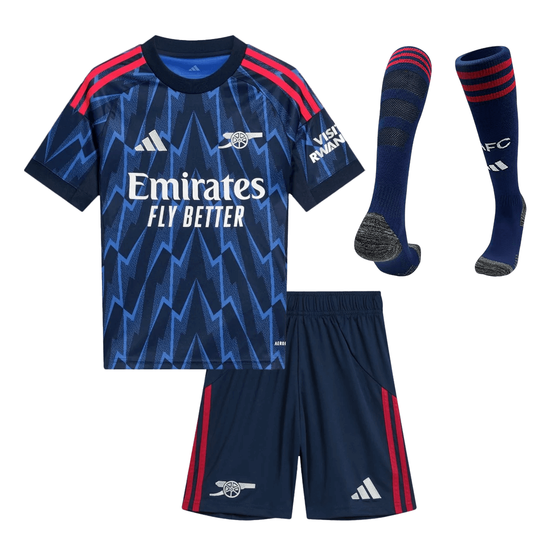 Detské Futbalový komplet Arsenal Vonkajší 2025/26