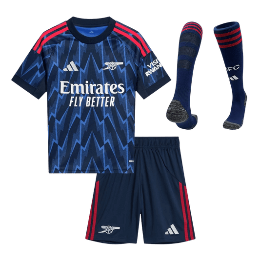 Detské Futbalový komplet Arsenal Vonkajší 2025/26