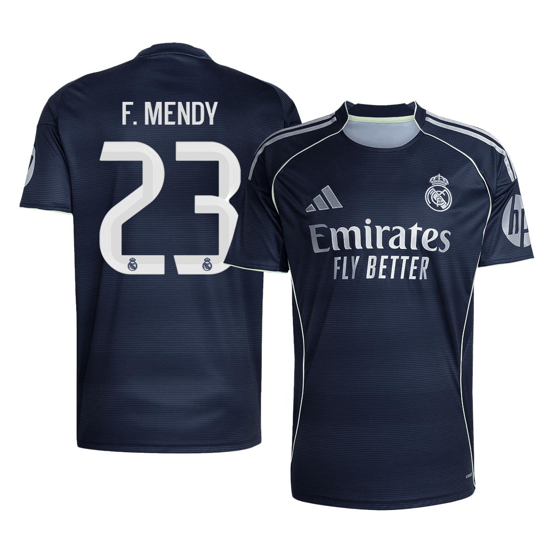 Real Madrid pánsky vonkajší futbalový dres 2025/26 - F.MENDY #23 (Prémiová kvalita)