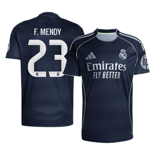 Real Madrid pánsky vonkajší futbalový dres 2025/26 - F.MENDY #23 (Prémiová kvalita)