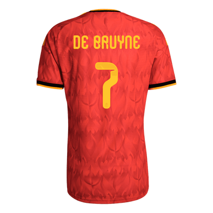 Belgicko pánsky domáci futbalový dres MS 2026 - DE BRUYNE #7 [hráčska verzia]