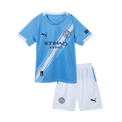 Manchester City detská domáca futbalová súprava 2025/26