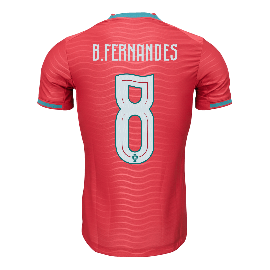 Portugalsko pánsky domáci futbalový dres MS 2026 - B.FERNANDES #8 [hráčska verzia]