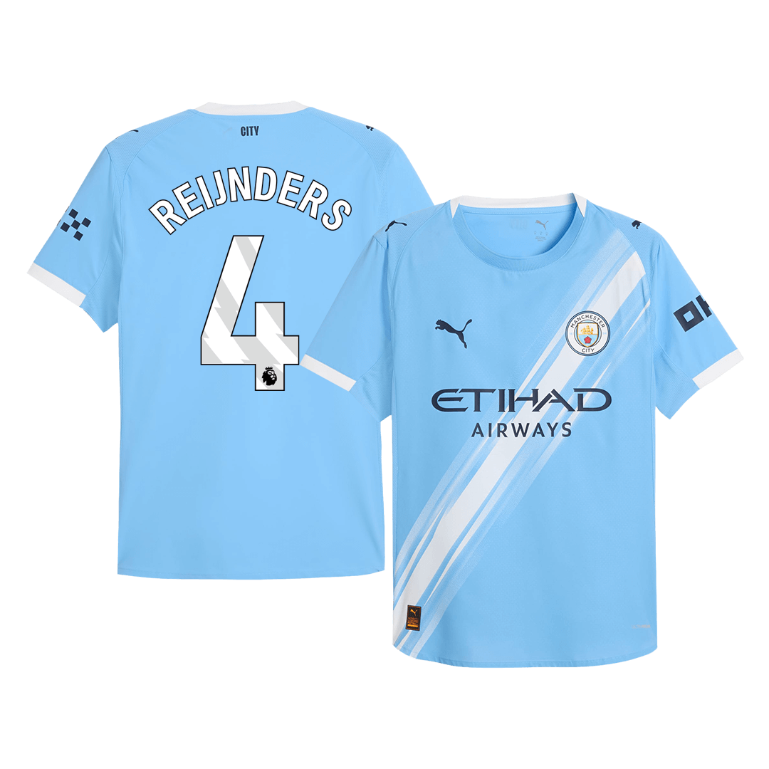 Manchester City pánsky domáci futbalový dres 2025/26 - REIJNDERS #4 [hráčska verzia]