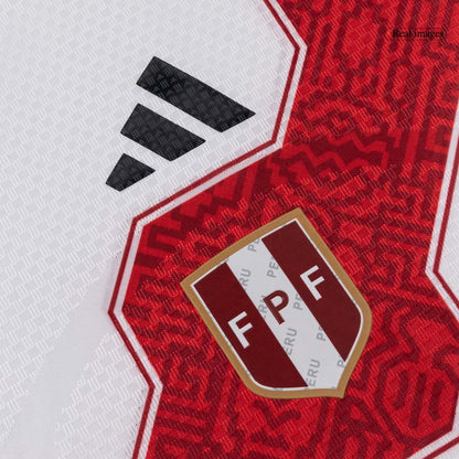 Peru pánsky domáci futbalový dres MS 2026 [hráčska verzia]