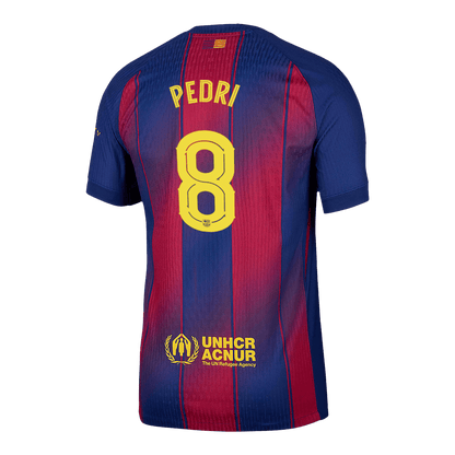 Barcelona pánsky domáci futbalový dres 2025/26 UCL - PEDRI #8 [hráčska verzia]
