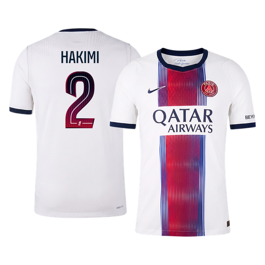 PSG pánsky Vonkajší futbalový dres 2026/27 – HAKIMI #2 [hráčska verzia]