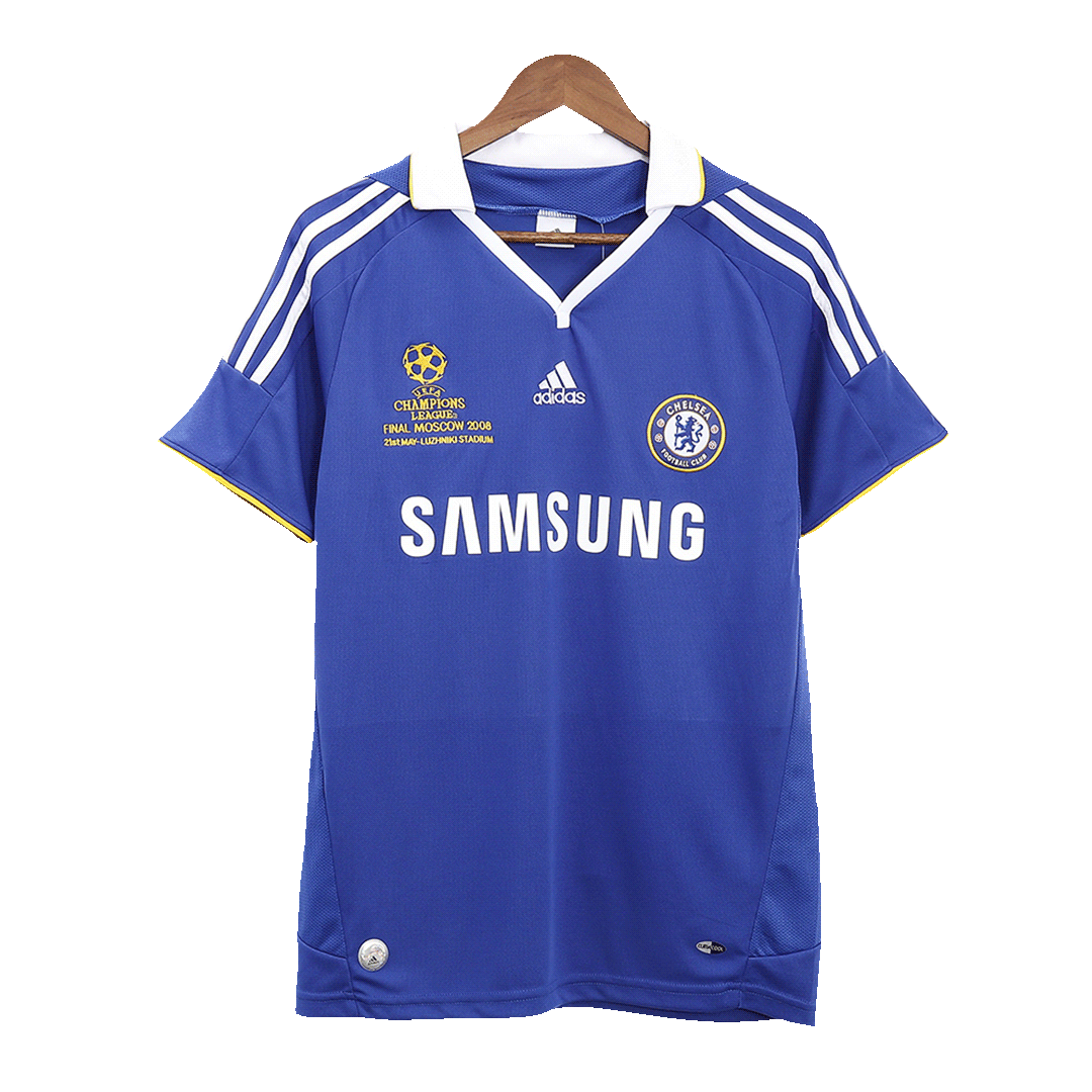 Chelsea pánsky domáci retro futbalový dres 2008 UCL Final