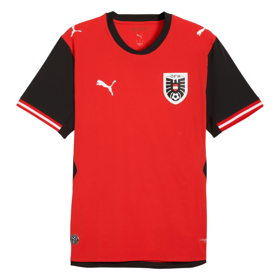 Rakúsko pánsky domáci futbalový dres MS 2026 [hráčska verzia]