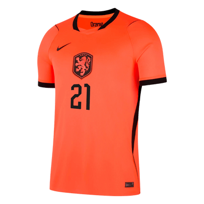 Pánske Futbalový Dres Holandsko Domáci MS 2026 - F.DE JONG #21