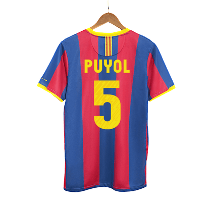 Barcelona pánsky domáci retro futbalový dres 2010/11 - PUYOL #5