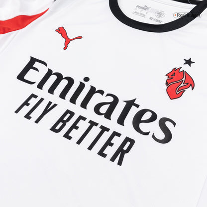 Pánske Futbalový Dres AC Miláno Vonkajší 2025/26 Dlhý Rukáv